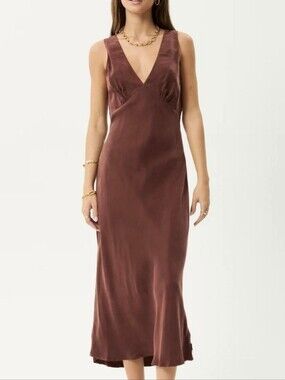 Afends Cupro Midi Dress